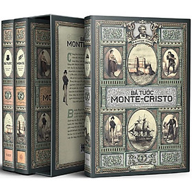 Hình ảnh Bá tước Monte Cristo - Boxset bìa mềm - Bản dịch đầy đủ