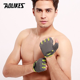 Hình ảnh Găng tay tập Gym Nam Nữ AOLIKES A-112 Fitness Breathable Gloves