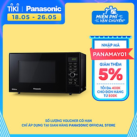 Lò Vi Sóng Inverter Tích Hợp Nướng Panasonic NN-GD37HBYUE Công Suất 1000W (23L)- Hàng Chính Hãng