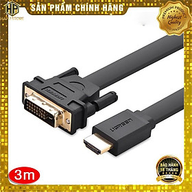 Mua Cáp HDMI sang DVI Ugreen 30107 dài 3m cao cấp - Hàng Chính Hãng