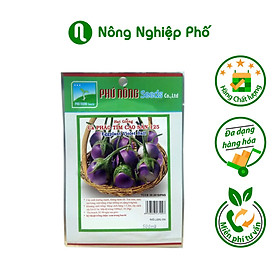 Mua Hạt giống Cà Pháo Tím F1 Cao Sản 125 Phú Nông - Gói 0.5gr