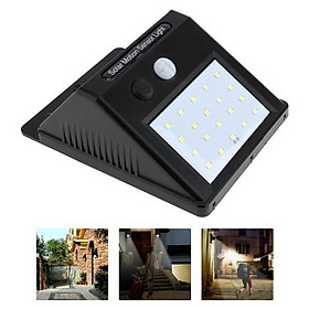Mua ĐÈN CẢM BIẾN HỒNG NGOẠI XÀI NĂNG LƯỢNG MẶT TRỜI 20 LED