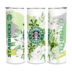 Mua Bình Nước Starbucks Hoa - Bình Giữ Nhiệt Starbucks Hoa - Ly Starbucks Hoa - Bình Nước Giữ Nhiệt Starbucks Hoa 2 Lớp Thép Không Gỉ SUS304 - 600ml