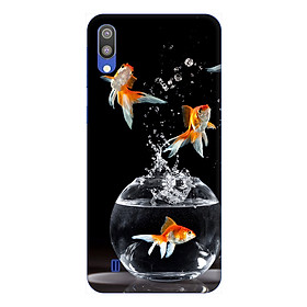 Ốp lưng dành cho điện thoại Samsung Galaxy M10 hình Cá Vàng Tung Bay - Hàng chính hãng