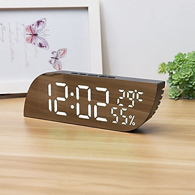 Mua Đồng hồ LED Mặt Gương để bàn Nhiệt độ  Độ ẩm - L08