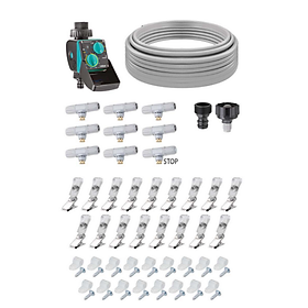 Mua Bộ phun phun sương giải nhiệt  tưới lan kèm hẹn giờ Claber Happy fresh kit 12m 90753