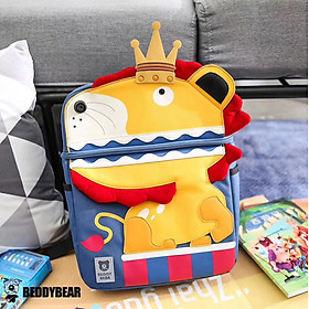 Balo Trẻ em 4 tuổi Beddybear Cho Bé Trai hoặc Gái học Mầm non Beddy bear họa tiết hình thú 3D - Ba lô Thiết kế chống gù - Bảo hành chính hãng 2 năm