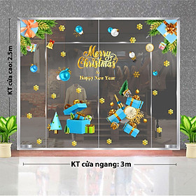 Decal trang trí NOEL 2024 combo số 100