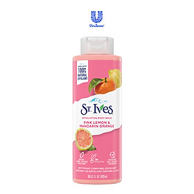 Sữa tắm dưỡng da St.Ives Trái Mơ/ Yến Mạch và Bơ/ Muỗi Biển/ Cam Chanh 473ml