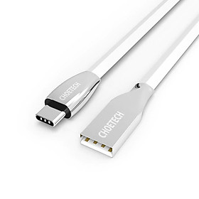 Dây cáp sạc Type-C sạc nhanh 2.4A CHOETECH AC012 cho Smartphone / iPad Pro hỗ trợ truyền dữ liệu 480Mbps  - Hàng nhập khẩu