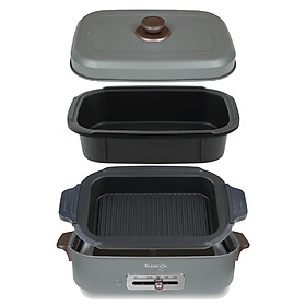 Mua Lẩu điện phủ gốm Ceramic 2 trong 1 Kuvings KMG-200B  4.0L  - Hàng chính hãng