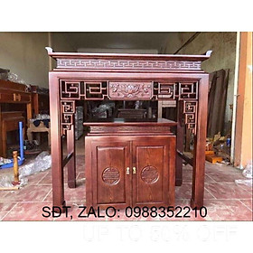 Mua án gian thờ và cúng cơm kiểm hàng trước khi thanh toán