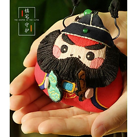 Mua DIY / BỘ KIT TỰ THÊU TÚI THƠM Thêu tay thủ công Thỏ Ngọc - Chung Quỳ - Thần Tài - Bách hóa Na na Handmade