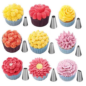 Mua Bộ dụng cụ Làm Bánh 8 Món Đầu Inox trang trí bánh Kem  Bánh Cookie Cao Cấp K129