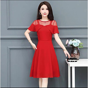 ĐẦM COTTON LẠNH 2 MÀU SANG TRỌNG THÍCH HỢP CHO CÁC BẠN ĐI DỰ TIỆC,ĐI CHƠI,DẠO PHỐ MẪU MỚI NHẤT HIỆN NAY