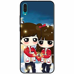 Ốp lưng dành cho Huawei Y7 Pro 2019 mẫu Cặp Áo Đôi