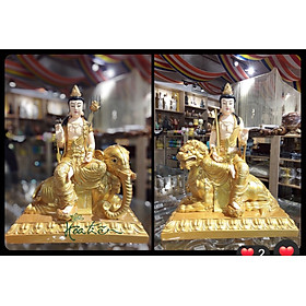 Mua Bộ 02 Văn Thù Phổ Hiền Bồ tát 40cm