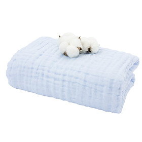 Khăn tắm vải bông 6 lớp L'Ange sợi bông cấp y tế và bao bì kháng khuẩn 70x120cm