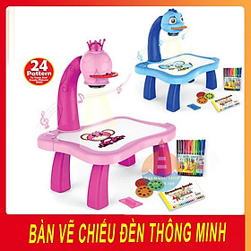 BÀN VẼ CÓ ĐÈN CHIẾU THÔNG MINH CHO BÉ