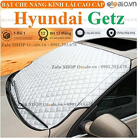 Tấm che chắn nắng nóng kính lái xe ô tô Hyundai Getz 3 lớp cao cấp - OTOALO