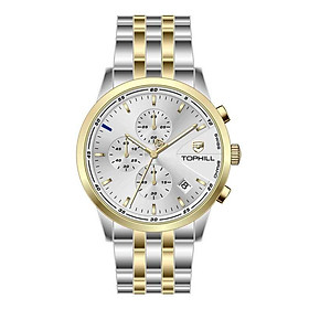 ĐỒNG HỒ TOPHILL TL022G.S6652 Dây và vỏ thép 316L, máy pin, kính sapphire