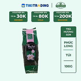 Trà sen Thái Nguyên 100g Phúc Long