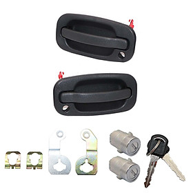 Door Handle and Door Lock Cylinder  Gr0418F1 19356471 ,19356468 for  1500 ,2500 3500,  Spare Parts Replaces Assembly