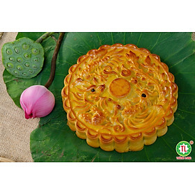 BÁNH TRUNG THU MẶT TRĂNG 001: NHÂN THẬP CẨM GÀ QUAY JAMBON 8 TRỨNG 800G -Thành Long - VIỆT NAM