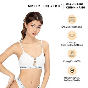 Áo Ngực Không Gọng Thể Thao Miley Lingerie BRM14043 - XL - Trắng Kem