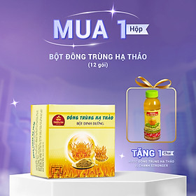 Bột Dinh Dưỡng Đông Trùng Hạ Thảo Thiên Ân - Hộp 12 Gói