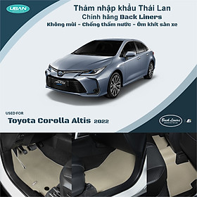 Thảm lót sàn ô tô UBAN cho xe Toyota Corolla Altis (2022 - 2024) - Nhập khẩu Thái Lan