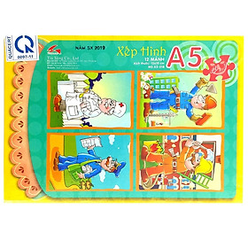 Xếp Hình A5 - Nghề Nghiệp A5-018 (4 Trong 1)