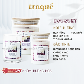 Nến thơm Candle Cup/Agaya - Hương Hoa BOUQUET - S - 100G (KG NẮP)