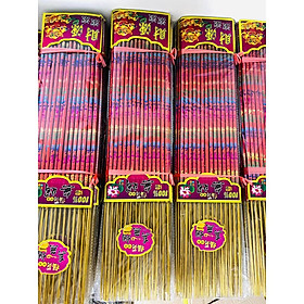 Mua Nhang trầm hương tư nhiên dùng thờ cúng cao 48cm 4 tấc - bó 30 cây không pha hương tạo mùi - Không ảnh hưởng sức khoẻ