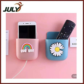Mua Giá Đỡ Dán Tường - Kệ Đựng Điện Thoại  Remote (Giao Mẫu Ngẫu Nhiên) - JL