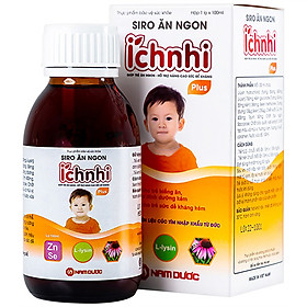 Siro ăn ngon Ích Nhi Plus 100ml