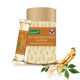 Bột sâm hoà tan từ Nhân sâm Hoa Kỳ giúp tăng cường sức đề kháng (hộp 30 gói x 5g)