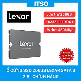 Ổ cứng SSD 256GB Lexar NS100 SATA 3 -Hàng chính hãng