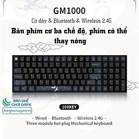Mua Bàn phím cơ không dây Newmen GM1000 - Gateron G-Pro Switch - Hotswap - Hàng chính hãng