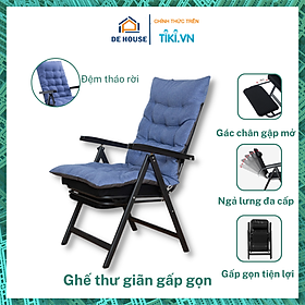 Mua Ghế Xếp Thư Giãn Đọc Sách  Ghế Thư Giãn Gấp Gọn 9 Chế Độ Ngả Lưng - Ghế Ngủ Trưa Văn Phòng Lót Đệm Tháo Rời