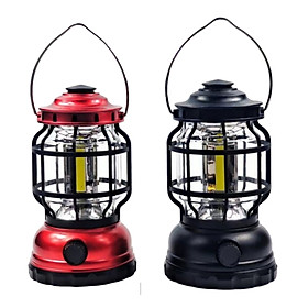 Mua Đèn Lồng 3 Led COB Phong Cách Cổ Điển Sử Dụng Pin Sạc 18650 Siêu Sáng