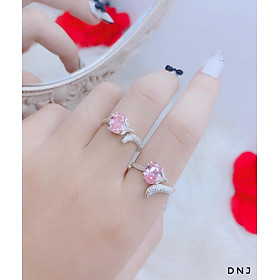 Nhẫn bạc ta mặt hồ ly free size nhiều màu