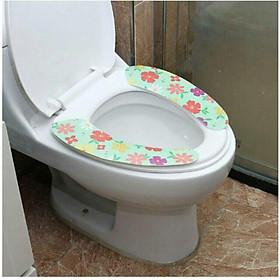 Mua Set 2 miếng lót bồn cầu nỉ dán