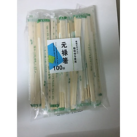 Mua 100 đôi đũa gỗ dùng 1 lần đóng gói OPP bao kín