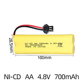 Mua Pin 4.8v 700mah xếp dài 2+2 Xe điều khiển từ xa sạc lại nhiều lần