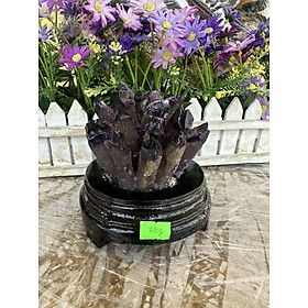 Mua Trụ đá phong thủy trấn thạch Tinh thể thạch anh tím
