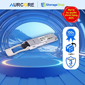 Module quang AurCore QSFP28 100GBASE-SR4 850nm AOM100MPO-S70 HÀNG CHÍNH HÃNG