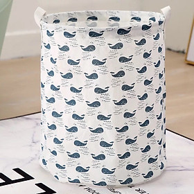 Mua GIỎ VẢI ĐỰNG ĐỒ  SỌT ĐỰNG QUẦN ÁO LOẠI TO ĐA NĂNG TIỆN LỢI - Cá Voi