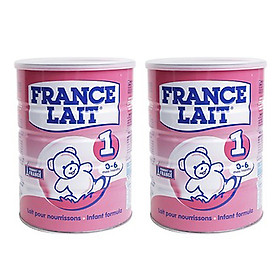 Combo 2 hộp Sữa bột France Lait số 1 (900g) - Dinh dưỡng cho trẻ từ 0 -6 tháng tuổi.