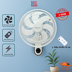 Mua Quạt treo tường FTT-60AEC-D39W có remote  công suất 60W  hẹn giờ thông minh lên đến 12 tiếng - hàng chính hãng Bảo hành 2 năm
